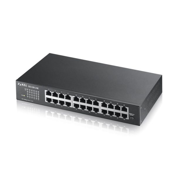 Zyxel Gs1100 24E 24 Port 10/100/1000 Gbe Yönetilemez Switch