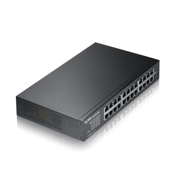 Zyxel Gs1100 24E 24 Port 10/100/1000 Gbe Yönetilemez Switch - Görsel 2