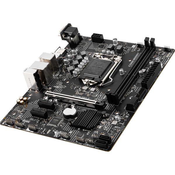 MSI H510M PRO-E LGA1200P11 DDR4 Ses+GLan HDMI DP VGA USB3.2 mATX - Görsel 3