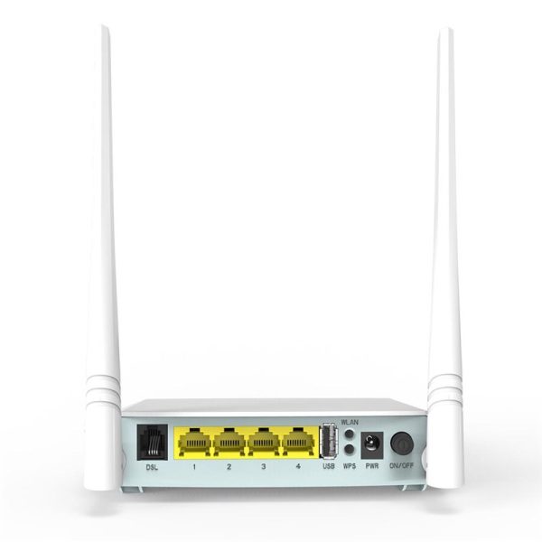 TENDA V300 4 PORT 10/100 300MBPS KABLOSUZ VDSL2 MODEM ROUTER - Görsel 4