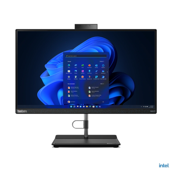 Lenovo NEO 30a [i5-1240P] 4GB 256GB SSD 21.5" FHD OB VGA FDos AIO [12B1001JTX] - Görsel 2