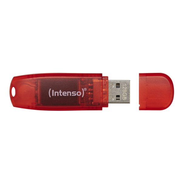 Intenso 128GB Rainbow Line USB2.0 USB Bellek [3502491]