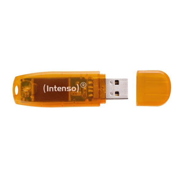 Intenso 64GB Rainbow Line USB2.0 USB Bellek [3502490]