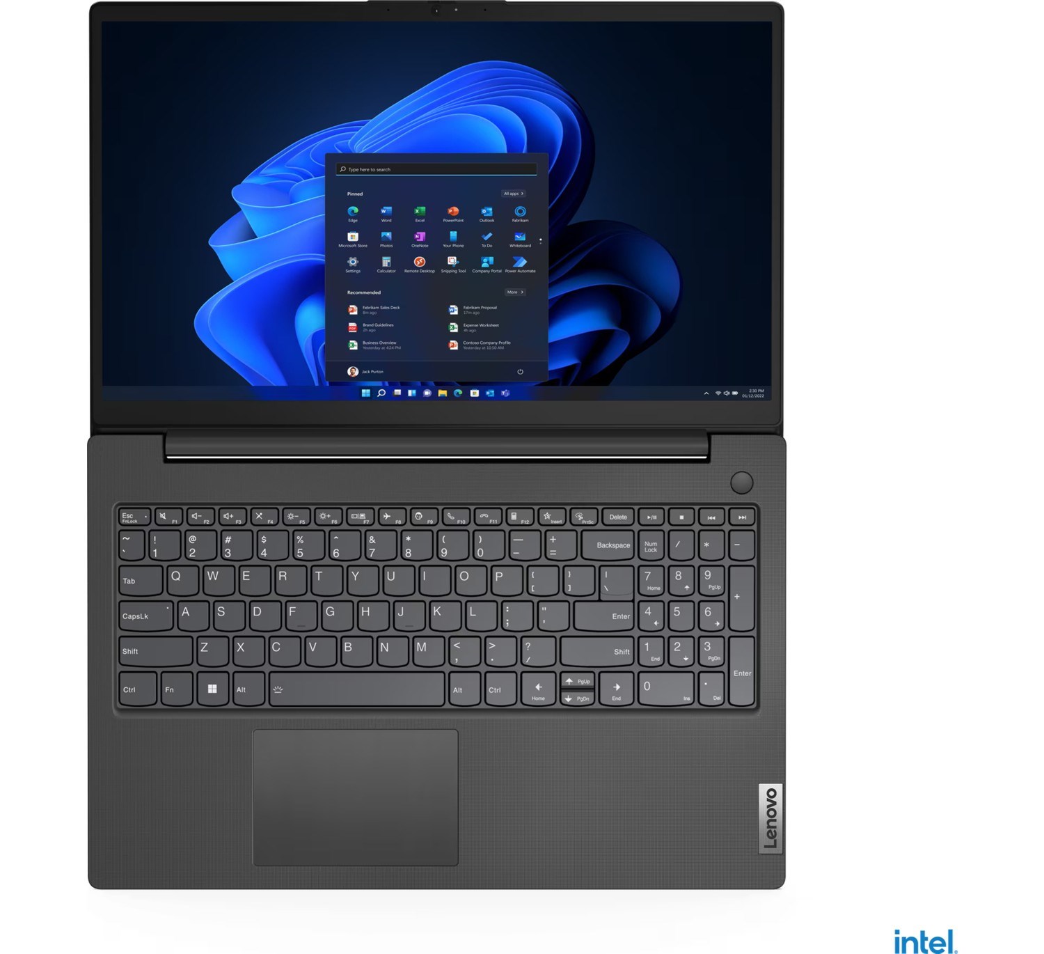 V15 G4 Intel Core I5 13420H 8gb 256GB SSD 15.6" Fhd Freedos Taşınabilir Bilgisayar 83A1008TTR - Görsel 3